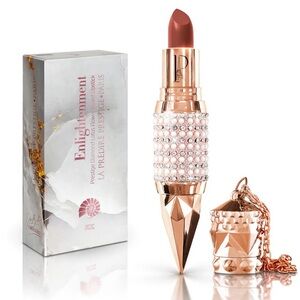 Enlightenment Prestige Diamond Lotus Flower Velvet Lipstick